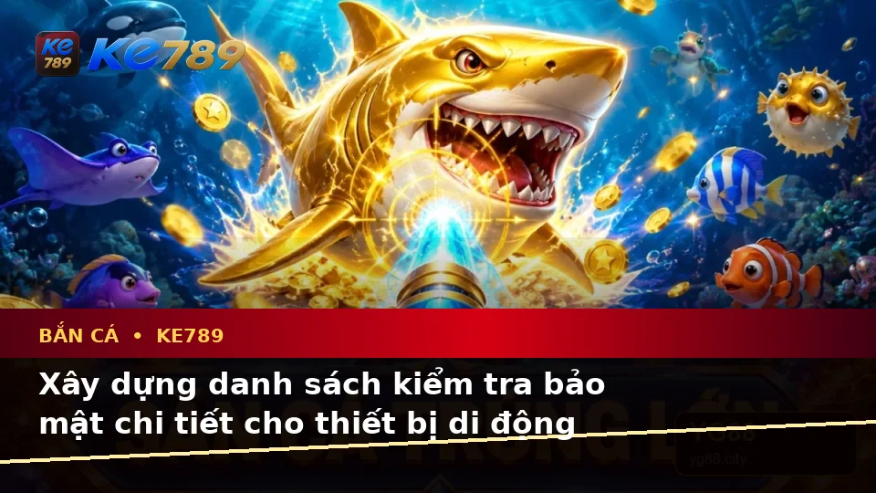 Danh Sách Kiểm Tra Bảo Mật Di Động Trước Khi Bắn Cá KE789 Và Săn Thưởng Tại ke789pg.win