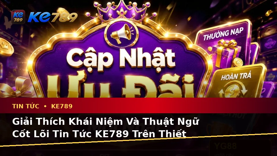 Giải Thích Khái Niệm Và Thuật Ngữ Cốt Lõi Tin Tức KE789 Trên Thiết Bị Di Động: Ưu Đãi, Điều Kiện Khuyến Mãi Tại ke789pg.win