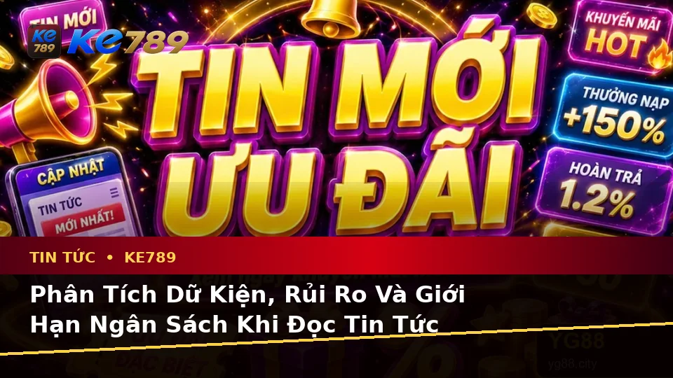 Phân Tích Dữ Kiện, Rủi Ro Và Giới Hạn Ngân Sách Khi Đọc Tin Tức KE789 Trên Thiết Bị Di Động Tại ke789pg.win