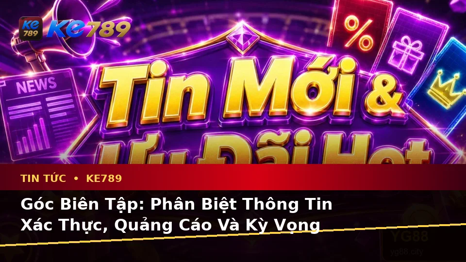 Phân Biệt Thông Tin Xác Thực, Quảng Cáo Và Kỳ Vọng Thực Tế Về Tin Tức KE789 Trên Thiết Bị Di Động Tại ke789pg.win