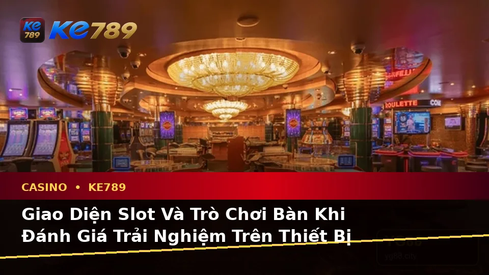 Đánh Giá Trải Nghiệm Casino KE789 Trên Điện Thoại: Slot, Trò Chơi Bàn Và Quản Lý Ngân Sách Tại ke789pg.win