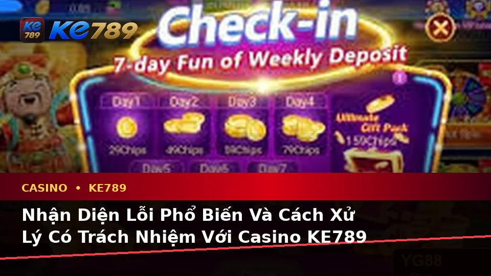 Nhận Diện Lỗi Phổ Biến Và Cách Xử Lý Có Trách Nhiệm Với Casino KE789 Trên Thiết Bị Di Động Tại ke789pg.win