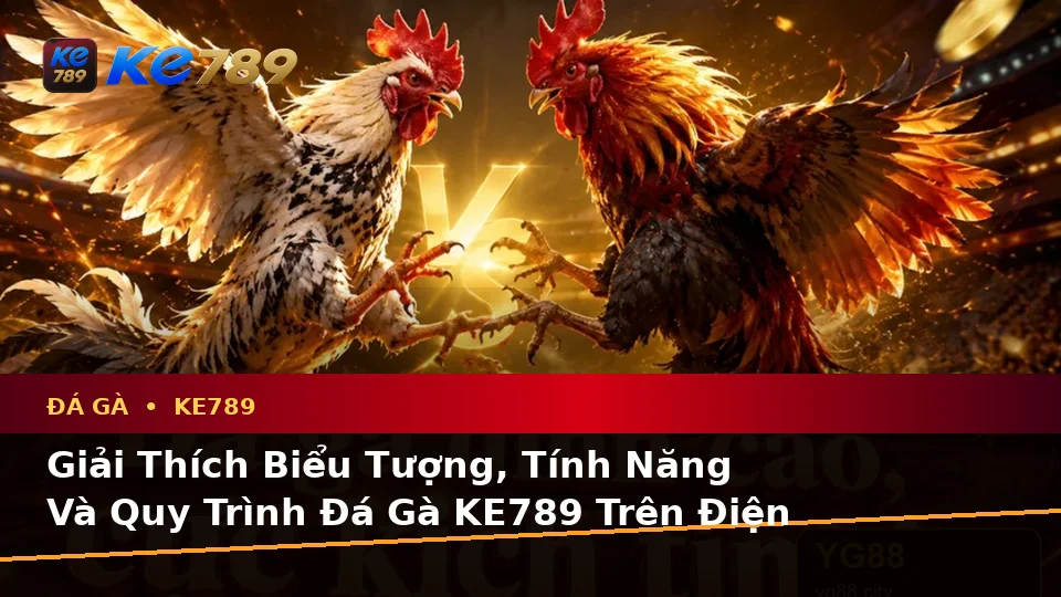 Giải Thích Biểu Tượng, Tính Năng Và Quy Trình Đá Gà KE789 Trên Điện Thoại Tại ke789pg.win