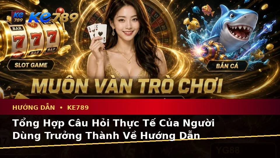 Tổng Hợp Câu Hỏi Thực Tế Của Người Dùng Trưởng Thành Về Hướng Dẫn KE789 Trên Thiết Bị Di Động: Tin Mới, Ưu Đãi Và Điều Kiện Khuyến Mãi Tại ke789pg.win
