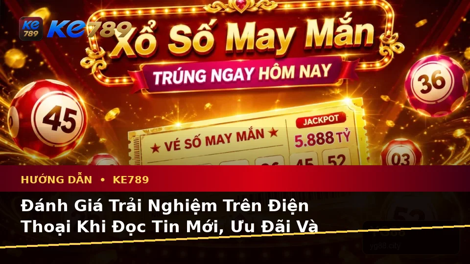 Đánh Giá Trải Nghiệm Trên Điện Thoại Khi Đọc Tin Mới, Ưu Đãi Và Điều Kiện Khuyến Mãi KE789 Tại ke789pg.win