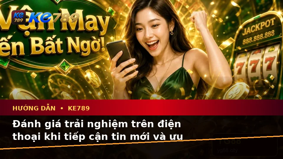 Đánh Giá Trải Nghiệm Trên Điện Thoại Khi Đọc Tin Mới, Ưu Đãi Và Điều Kiện Khuyến Mãi KE789 Tại ke789pg.win
