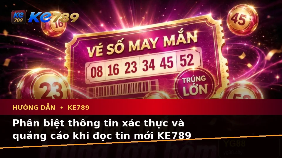 Hướng Dẫn KE789 Trên Điện Thoại Tại ke789pg.win: Phân Biệt Thông Tin Xác Thực, Quảng Cáo Và Kỳ Vọng Thực Tế Về Ưu Đãi