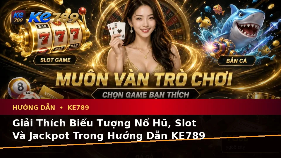 Hướng Dẫn KE789 Trên Điện Thoại: Giải Thích Biểu Tượng, Tính Năng Và Quy Trình Nổ Hũ, Slot, Jackpot Tại ke789pg.win